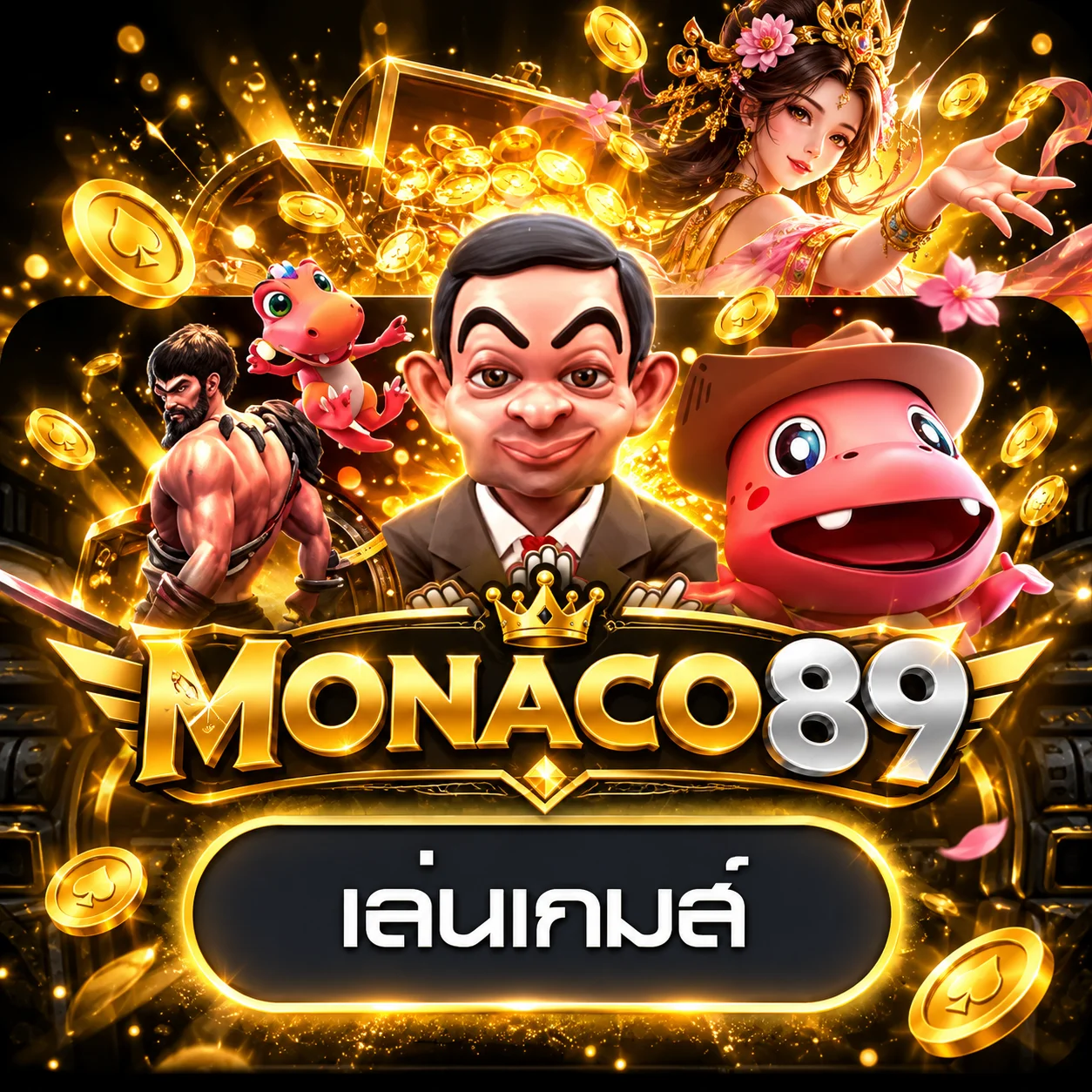 การ์ดทดลองเล่นเกมออนไลน์บน MONACO89